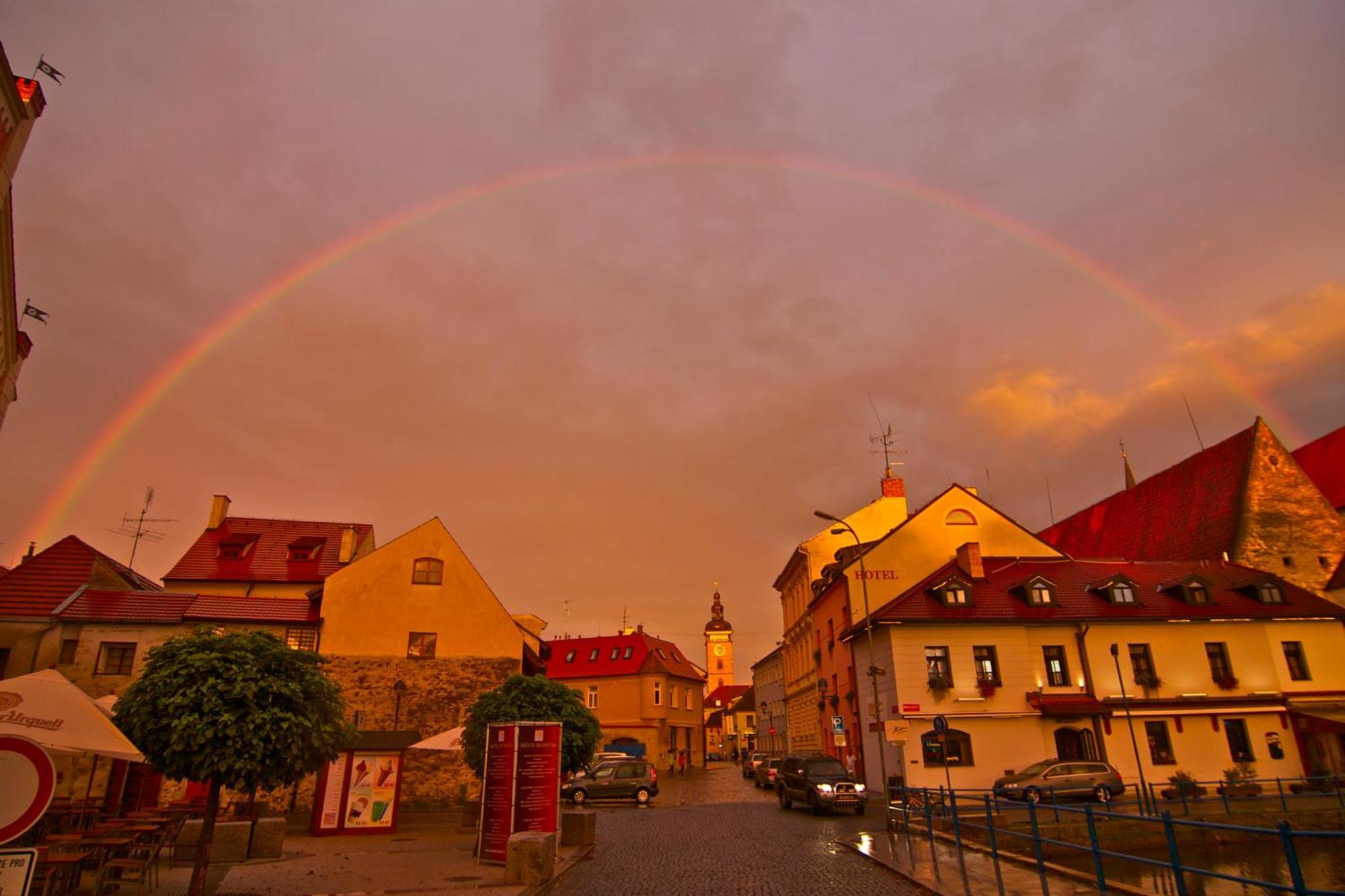 Hotel Klika Ceske Budejovice Esterno foto
